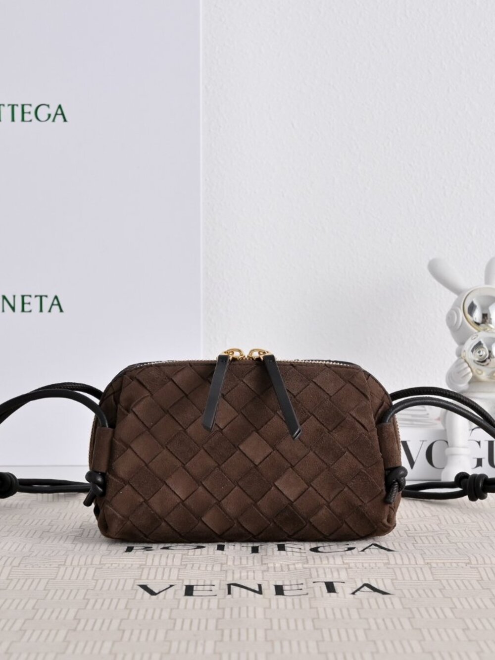 Bottega Veneta Concert Woven Camera Crossbody Bag